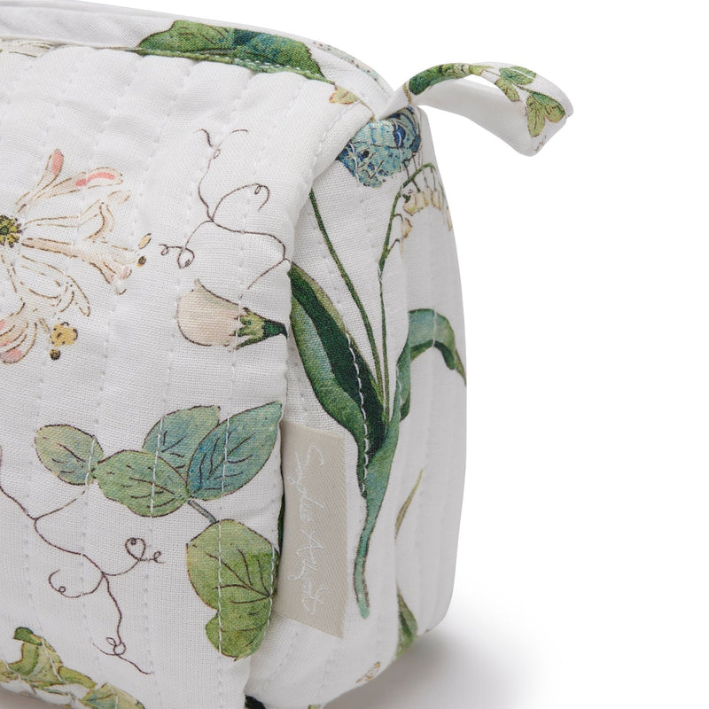 Wild Floral Cotton Makeup Bag by Sophie Allport