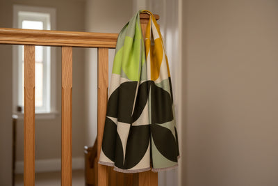 Retro Print Cashmere Blend Scarf in 3 colours