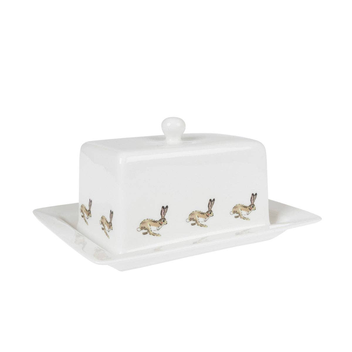 Hare Butter Dish