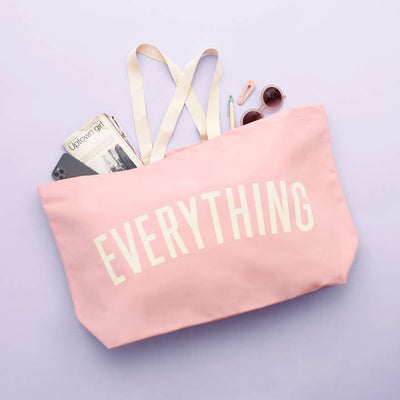 Everything Really Big Bag ~ in Forest Green, Peach or Pink