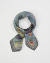Fable Into the Woods Square Scarf - Teal