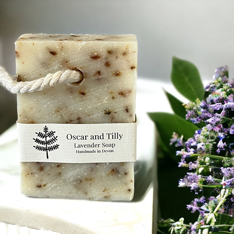 Handmade Oscar & Tilly Soap on a Rope - 6 lovely fragrances