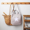 Book Bag with Shoulder Strap ~ in Natural, Grey or Black