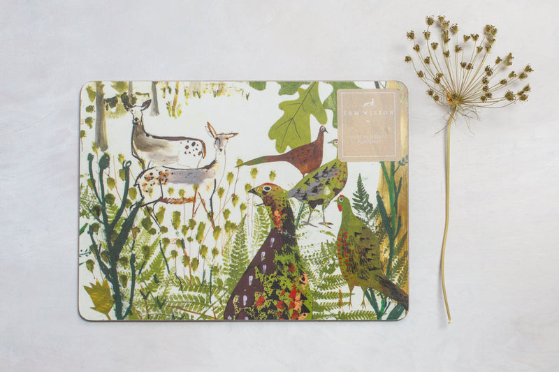 Pheasant and Deer Placemat