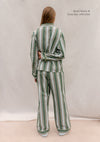 Cotton Pyjamas in Blue Stripes