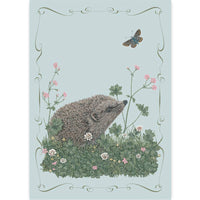 Hedgehog & Cranesbill | Everyday Greeting Card