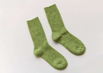 Warm Cashmere & Wool Blend Socks ~ in 4 cosy colours