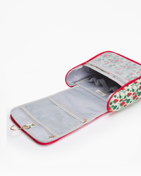 Lyla Hanging Washbag - Strawberries