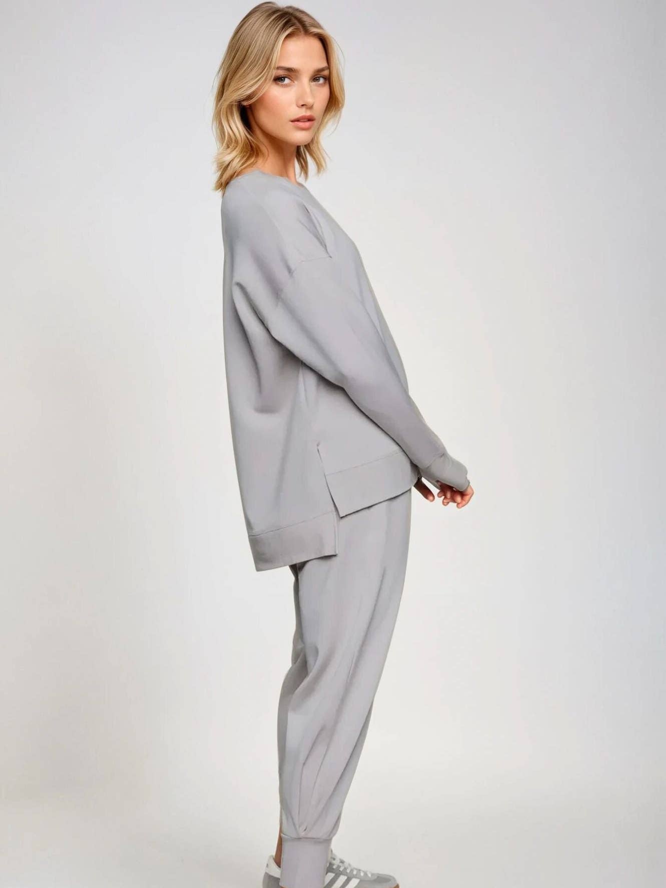 Supersoft Cuffed Sweatpant in Cloud