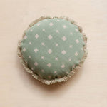 Cotton Cushion Cover in Sage Celestial