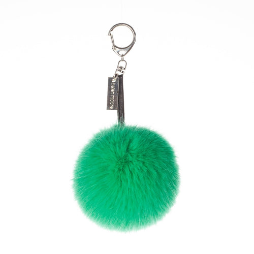 Luxury Pom Pom Keyring Bag Charm in Gift Box