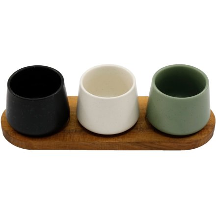 Dipping & Nibbles Tray – 3 piece