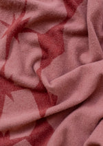 Pure Lambswool Blanket in Pink Celestial