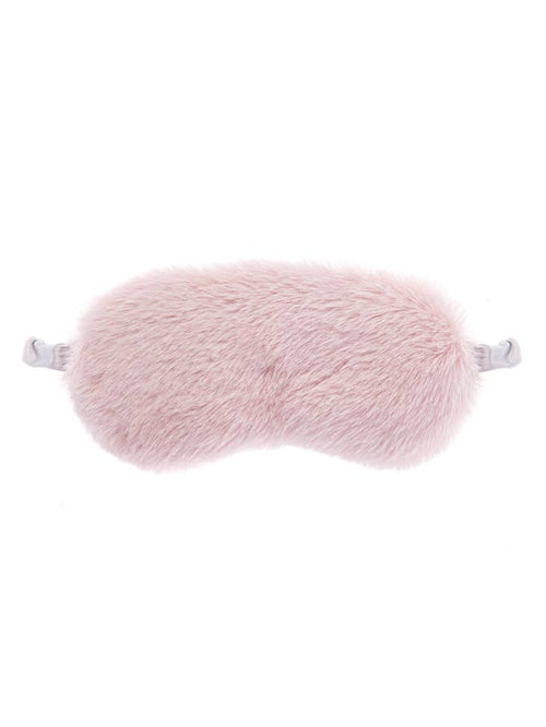 Luxury Fury Eye Mask in Blossom Pink or Cloud Grey - the Perfect Gift