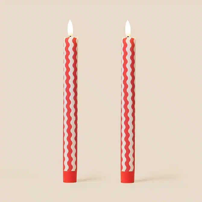 Flameless LED Wax Candles ~ in 14 contemporary colours