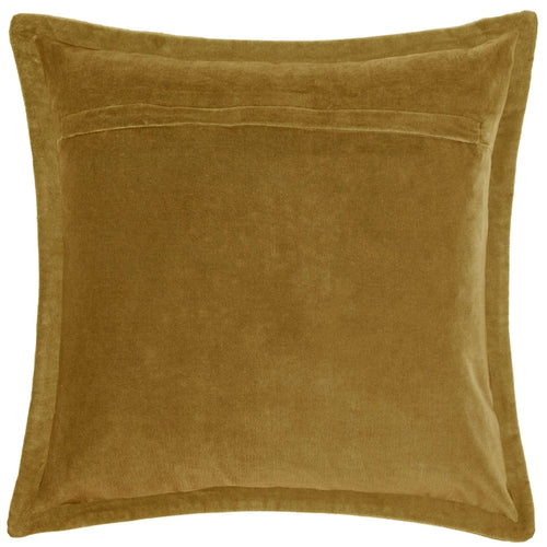 Mayura Embroidered Cushion Cover in Mustard