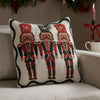 Nutcracker Trio Tufted Multicolour Cushion