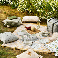 Bees Woven Picnic Blanket