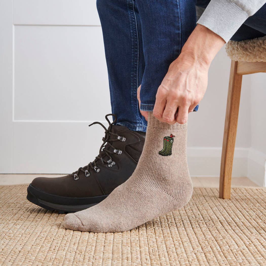 Wellies Gardening Wool Socks