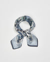 Fable Deco Blooms Blue Square Scarf