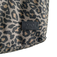 Leopard Print Tote Bag - Grey
