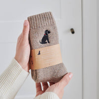 Dog Walking Socks - Cocker Spaniel (Black)