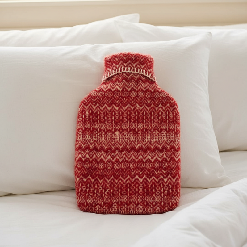 Fair Isle Hot Water Bottle