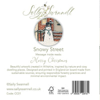 Snowy Street | Christmas Card Pack of 6