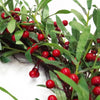 Christmas Mistletoe Red Berry Floristry Wreath