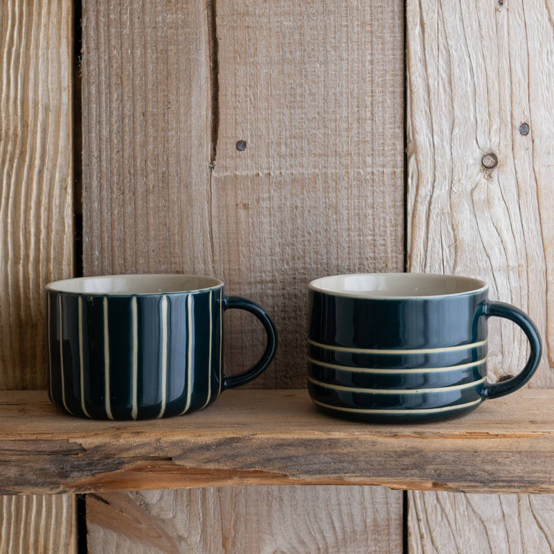 Vervain Mug - Sage Green - Large (Set of 2)