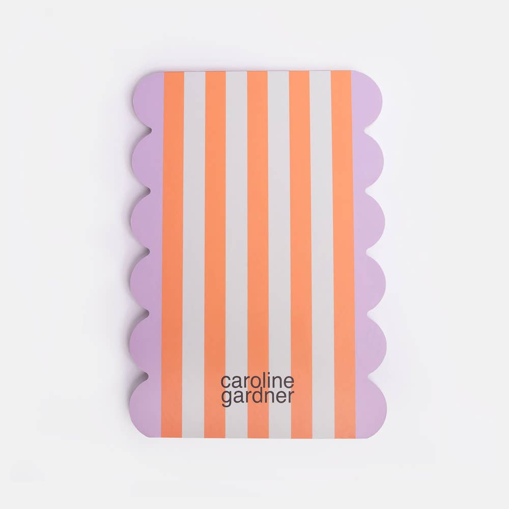 Lilac Scallop Edge List Pad