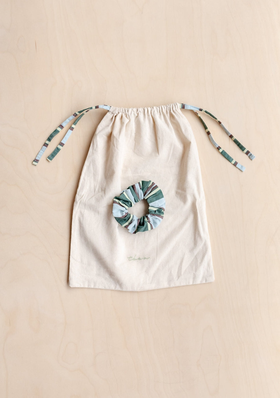 Cotton Pyjamas in Blue Stripes