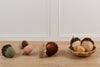 Pinecone and Fabric Acorn (Green)