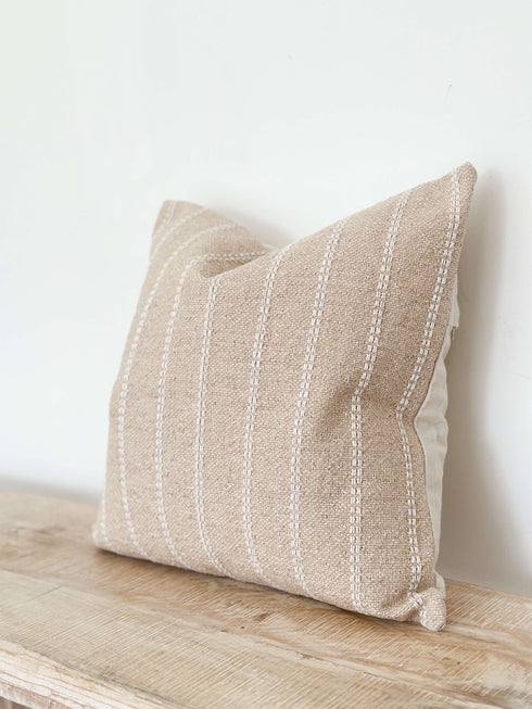 India Luxe Rust Cotton Cushion Cover