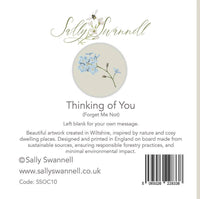 Thinking of You (Forget me Not) | Thinking of You Card