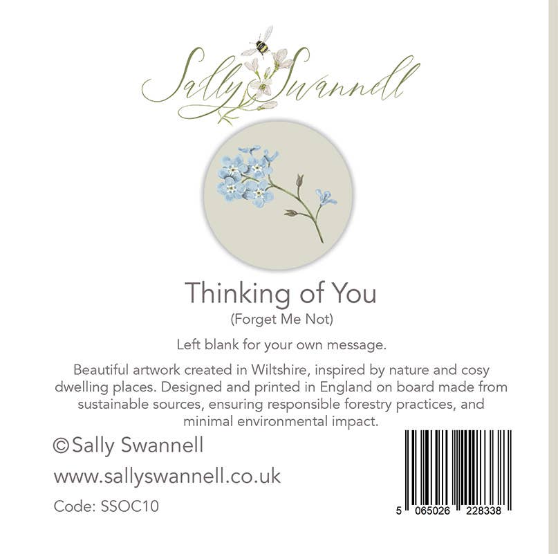 Thinking of You (Forget me Not) | Thinking of You Card