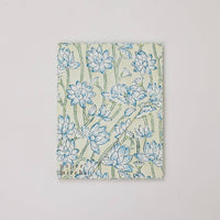 Block Printed Picture Frame (4x6) - Lotus Indigo