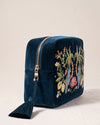 Jungle Paradise Jaguar Ink Blue Wash Bag