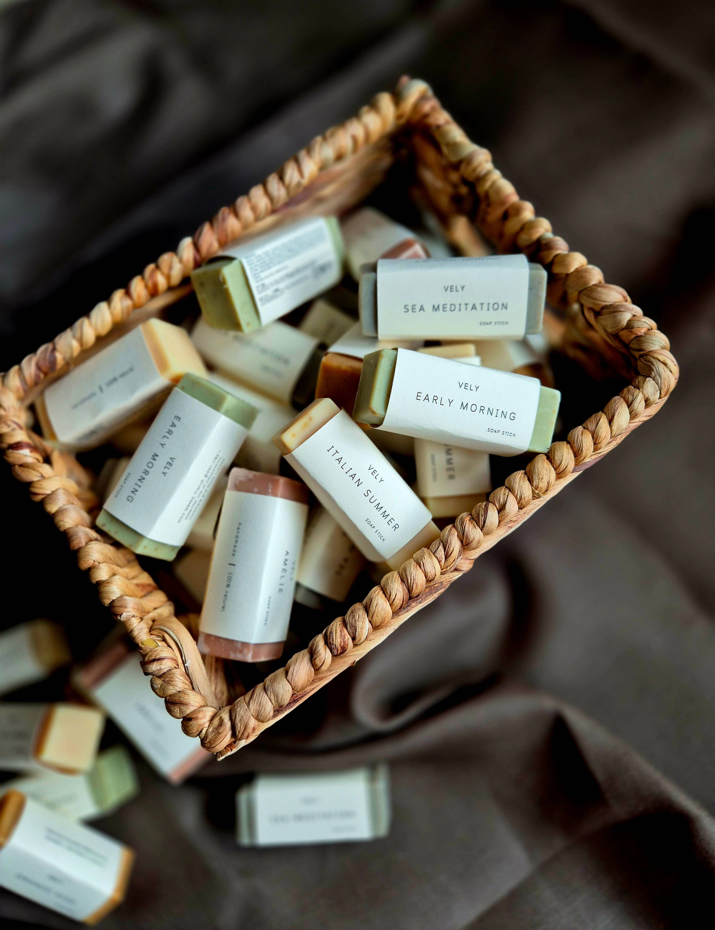Natural Mini Soap, Guest Soap "Italian Summer", 50g