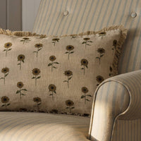 Sunflower Linen Blend Cushion