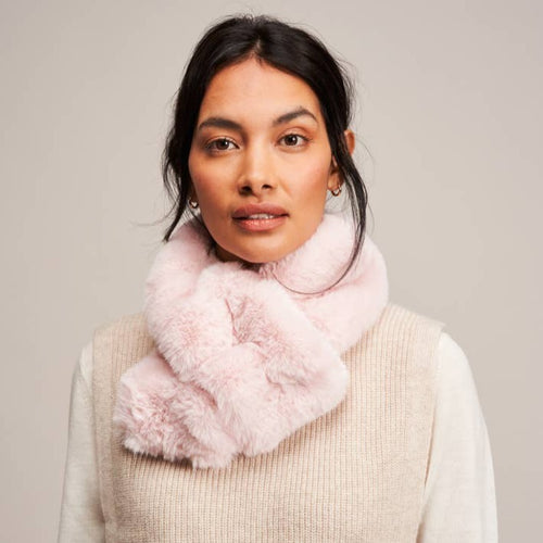 Ruffle Scarf ~ Blossom Pink