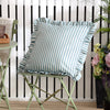 Millie Ruffle Striped Outdoor Cushion Cover