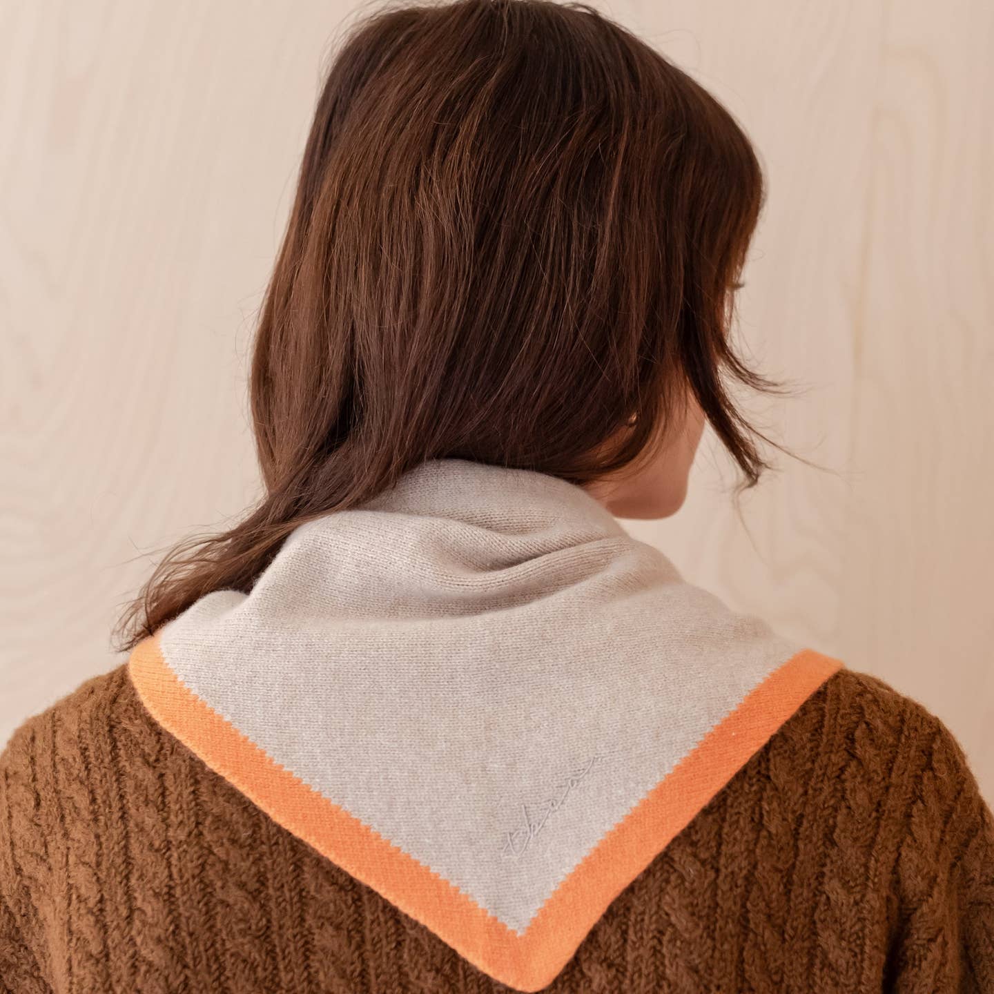 Merino Triangle Scarf ~ choose from 5 colourways