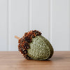 Pinecone and Fabric Acorn (Green)