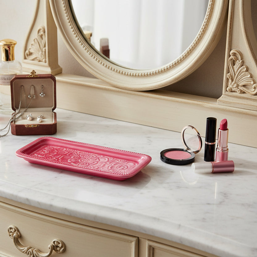 Enamel Trinket Tray in your choice of 3 colours