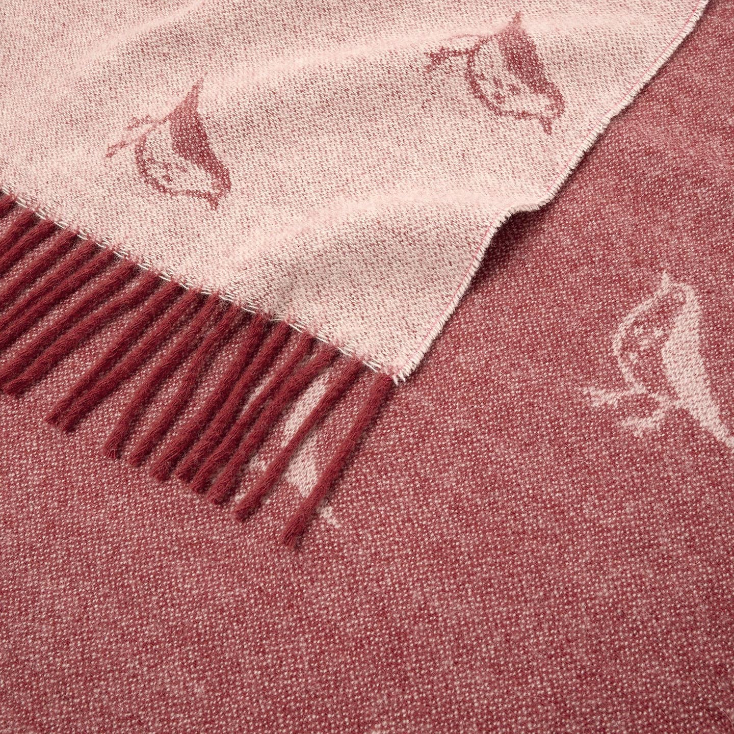Robin Wool Throw by Sophie Allport