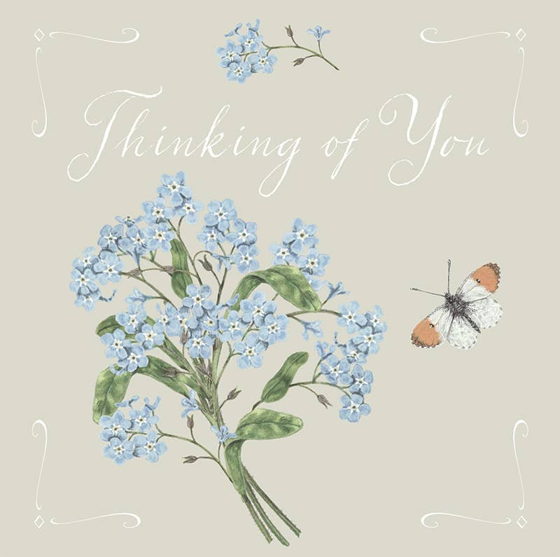 Thinking of You (Forget me Not) | Thinking of You Card