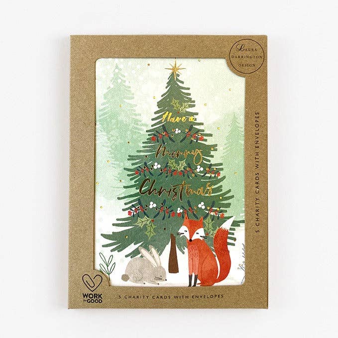 Woodland Creatures Charity Christmas Card Pack