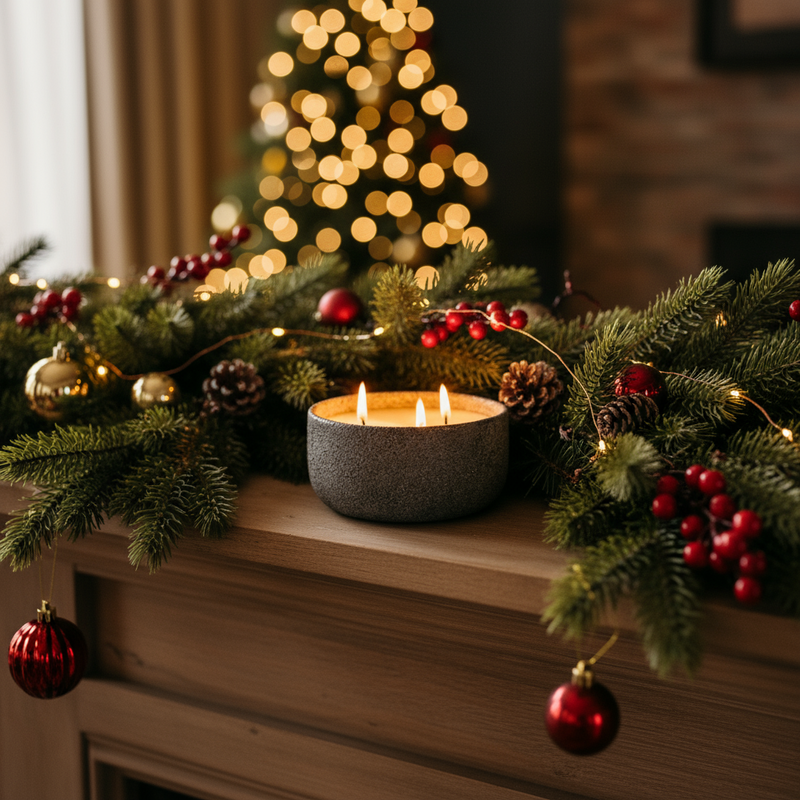 Winter Thyme Alchemy Candle Pot