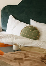 Cotton Cushion Cover in Sage Celestial